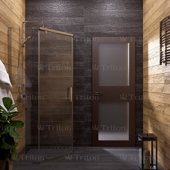 Triton Душевой уголок Дека-Хром 90x90 – фотография-6